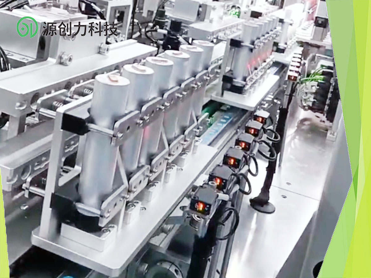 環(huán)形導軌應用于鋰電池的安裝檢測包裝工序